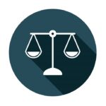 Business And Strategy Icons With Long Shadow