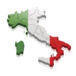 italy map 3d