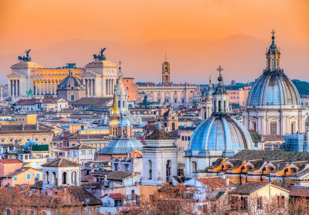 Rome Skyline, Italy
