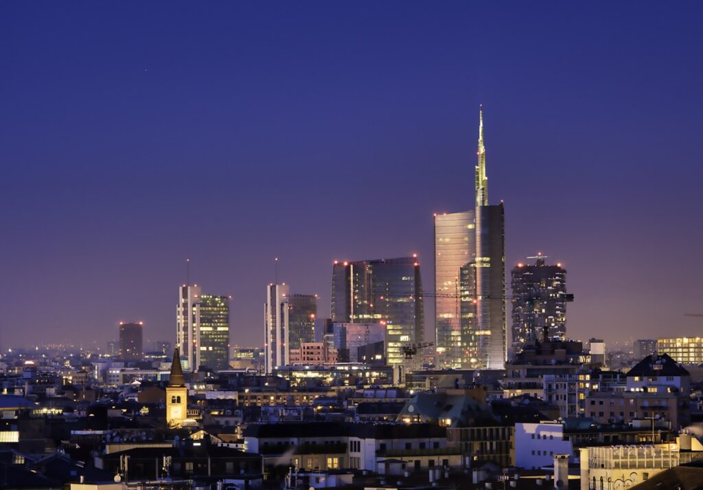 Milan skyline