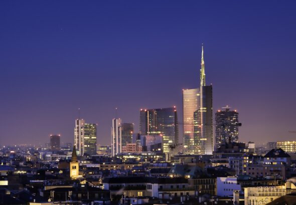 Milan skyline