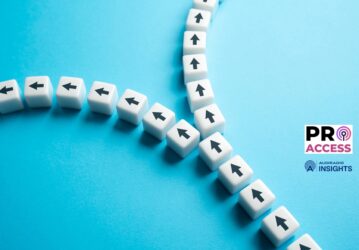 Fork in two directions.