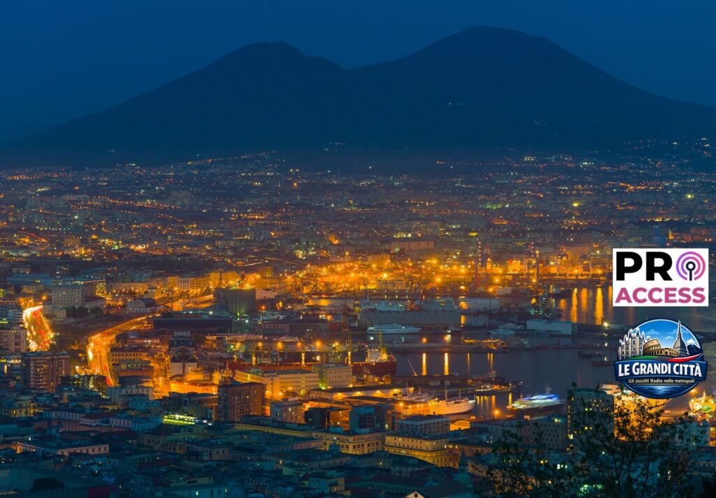 Naples in a summer night