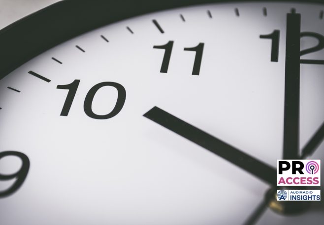 Close up of clock with selective focus at 10 Oclock